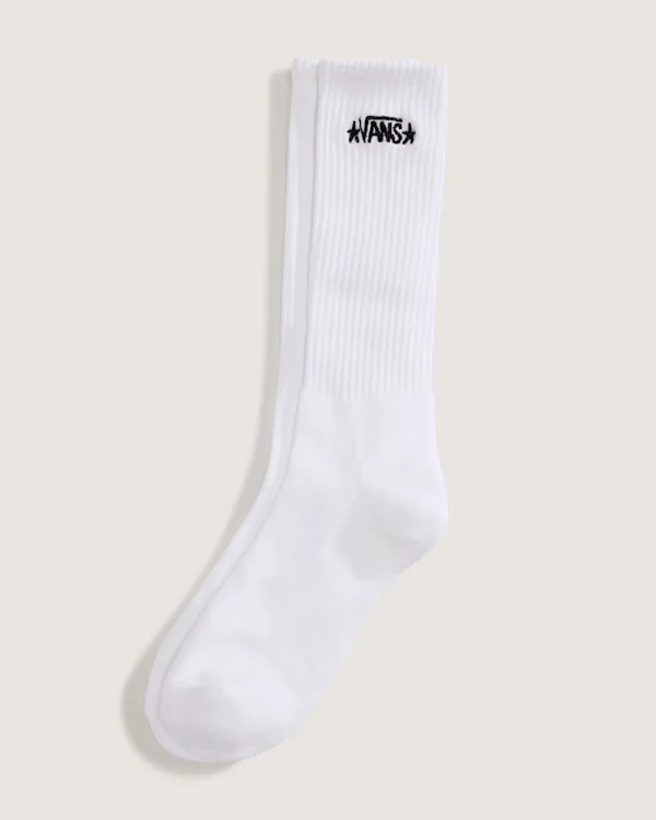 Vans - Meias Skate Crew (1 par), Homem, Branco, Tamanho: M (38.5-42​)