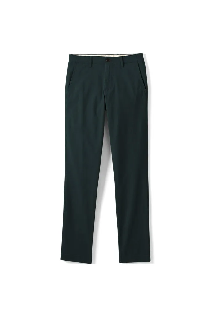 Men's Knockabout Slim Fit Chino Pant - Lands' End - Green - 38 32