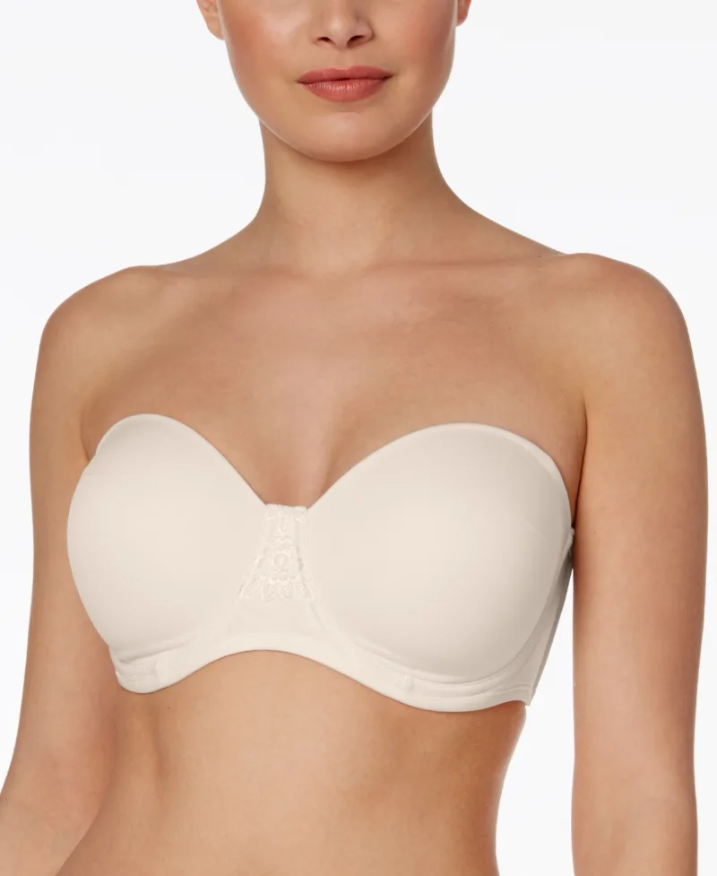 Vanity Fair Beauty Back Full Figure Strapless Underwire Bra 74380 - Rose Beige (Nude 5)