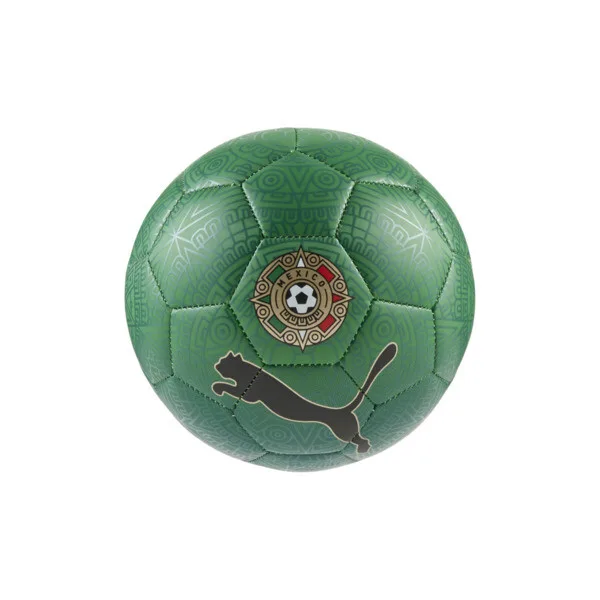 Balón Mini Mexico Fan en Archive Green/PUMA Rojo