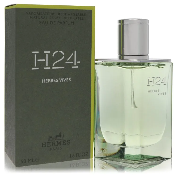 Hermes H24 Herbes Vives Cologne 1.7 oz EDP Refillable Spray for Men