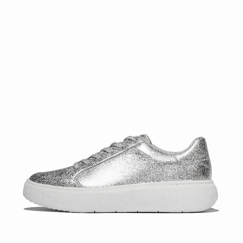 RTG Metallic-Leather Sneakers