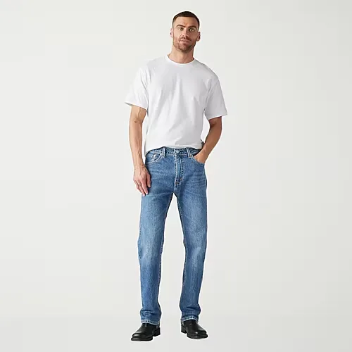 Levi's Mens 505 Regular Fit Straight Leg Jean, 34 30, Blue