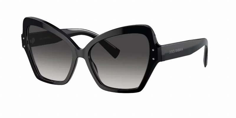 DOLCE&GABBANA Woman Sunglasses DG4463  -  Frame color: Black, Lens color: Grey Gradient