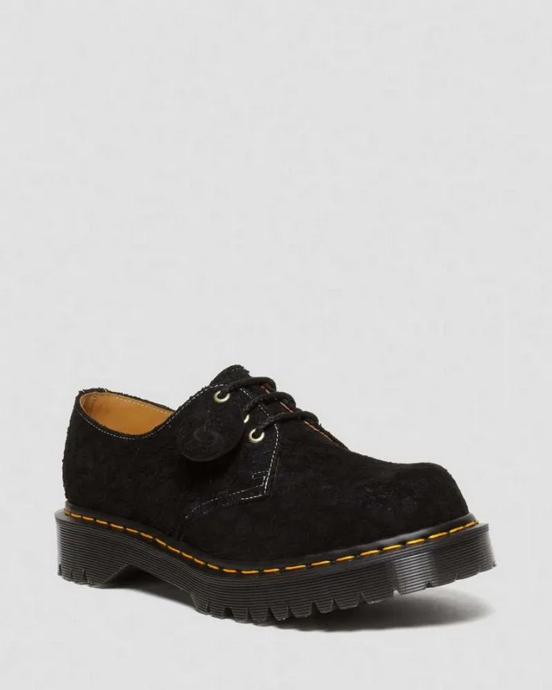 1461 Bex Made in England Emboss Suede Oxford Shoes