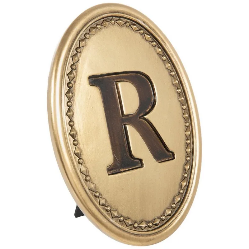 Gold Letter Oval Decor | Hobby Lobby | 2619146