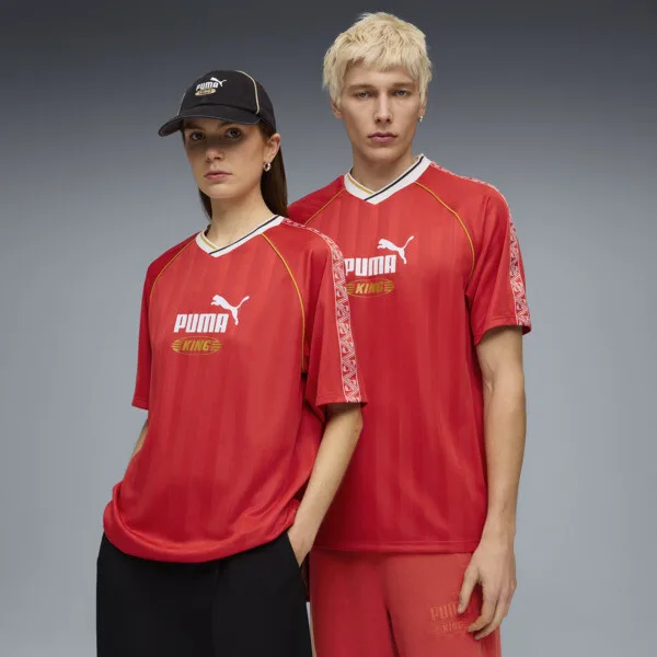 Jersey PUMA de Fútbol Holgada King en Talle Grande For All Time Rojo