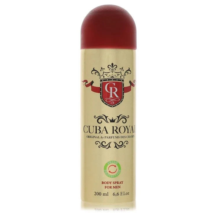 Cuba Royal Deodorant by Fragluxe 6.7 oz Deodorant Spray for Men