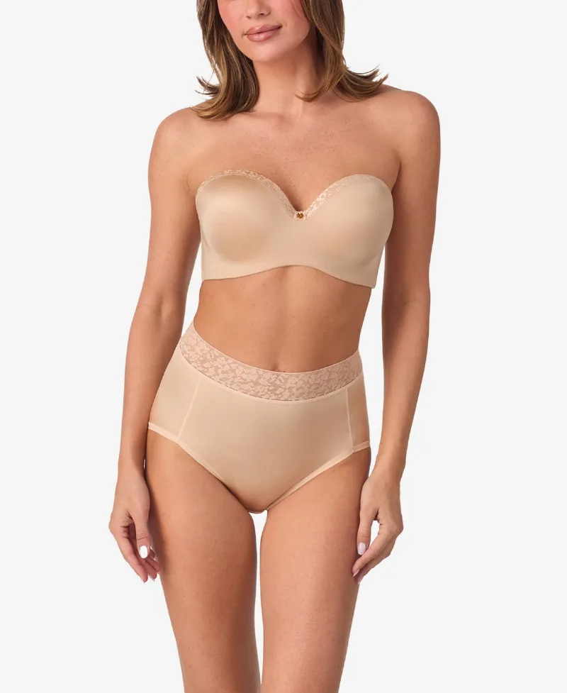 Le Mystere Safari Strapless Underwire Full-Coverage Bra - Sahara