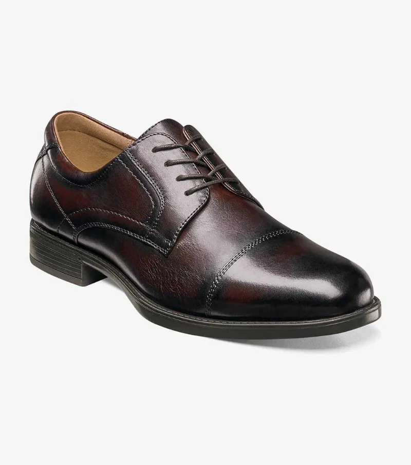 Florsheim Shoes Midtown Cap Toe Oxford Brown Size 13