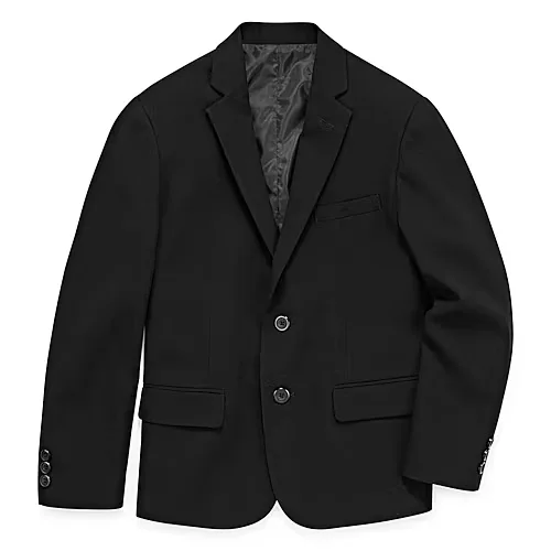 Van Heusen Little & Big Boys Suit Jacket, 18, Black