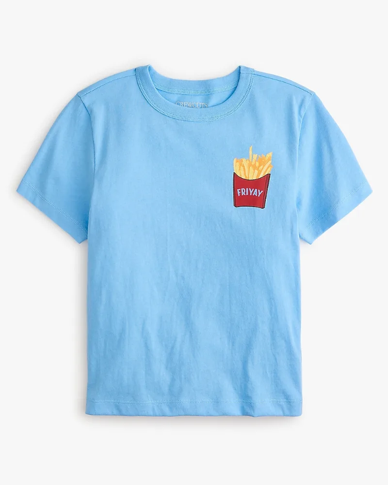 "Boys' 100% cotton ""Friyay"" graphic tee"