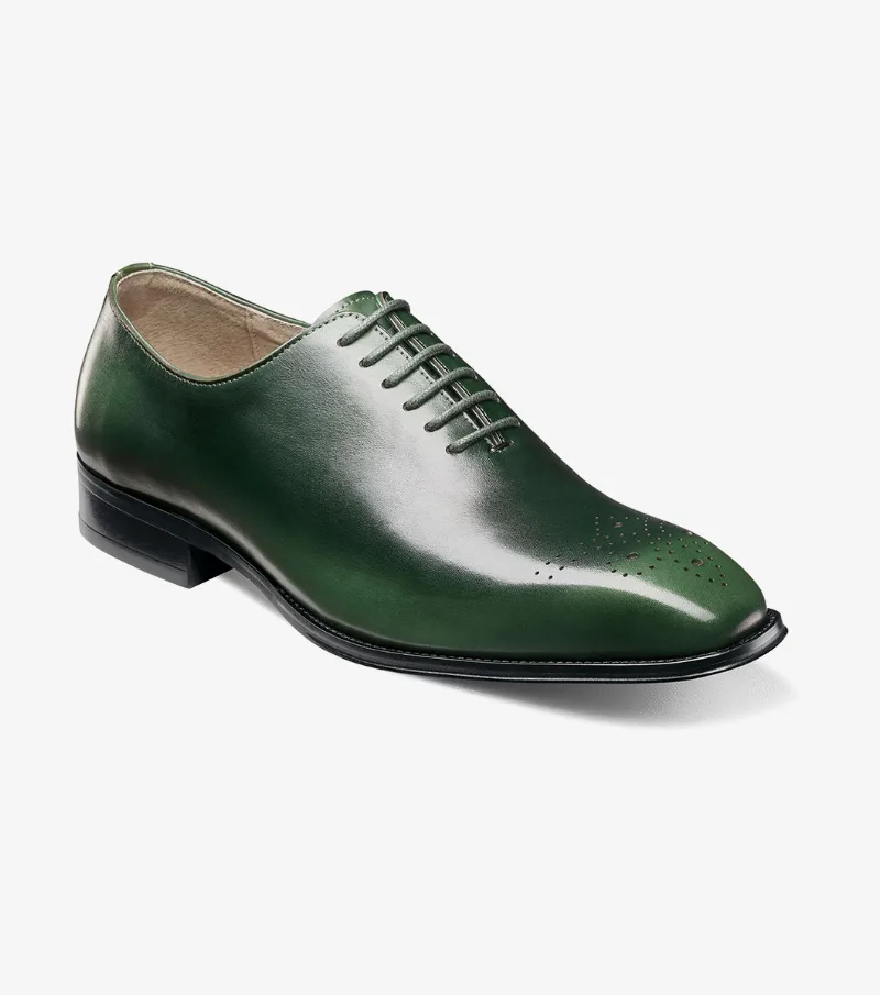 Stacy Adams Shoes Hallquist Plain Toe Oxford Green Size 9