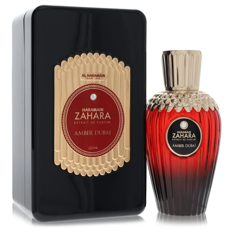 Al Haramain Zahara Amber Dubai Pure Perfume 3.33 oz Extrait De Parfum Spray for Men