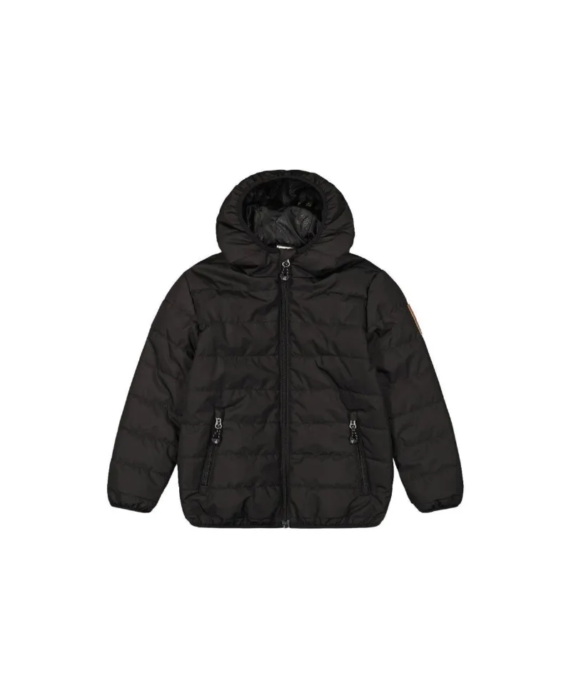 Deux par Deux Toddler Unisex (2T - 5T) Insulating Quilted Mid-Season Jacket - Black