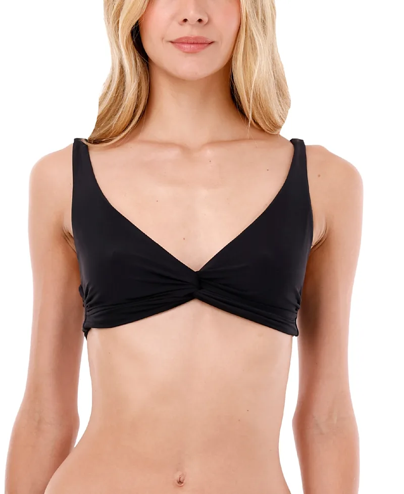 Malai Knotty Full-Coverage Twist Front Bikini Top