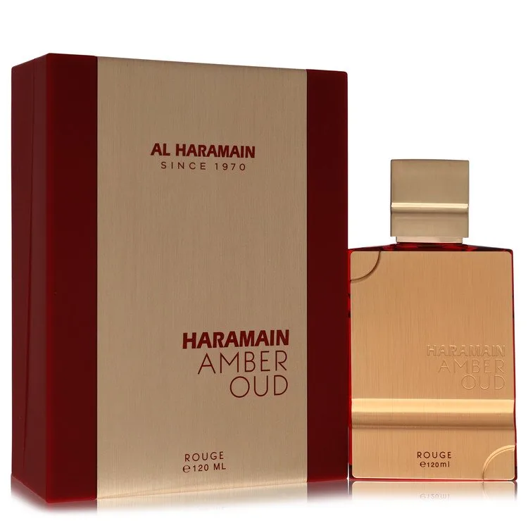 Al Haramain Amber Oud Rouge Cologne 4 oz EDP Spray for Men