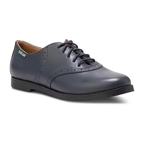 Eastland Sadie Womens Round Closed Toe Oxford Shoes, 8 1/2 Medium, Blue