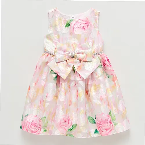 Bonnie Jean Toddler Girls Sleeveless A-Line Dress, 3t, Pink