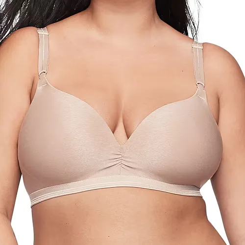 Warners Play It Cool Stay Cool and Dry Wireless Lift Comfort Bra RN3281A, C, Brown