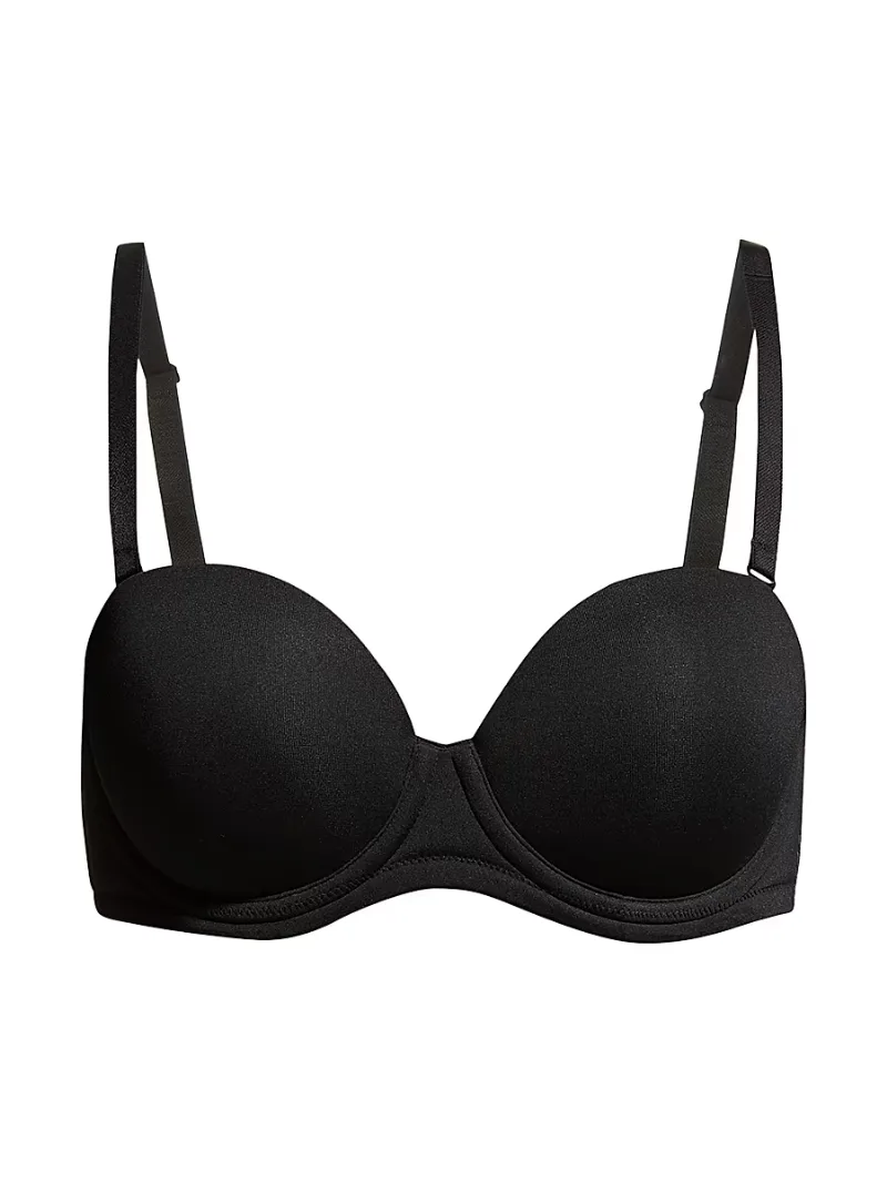 Women's Red Carpet Strapless Convertible Bra - Black - Size 38D