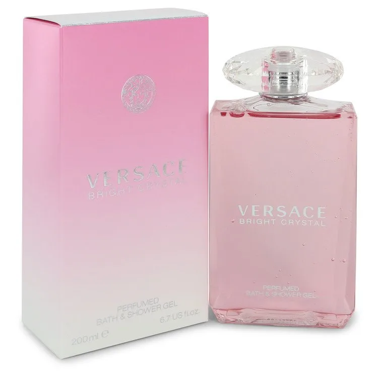 Bright Crystal Shower Gel by Versace 6.7 oz Shower Gel for Women
