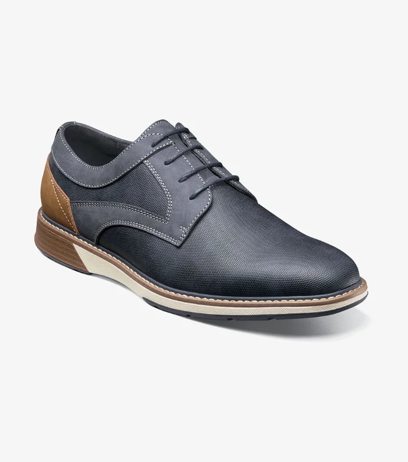 Stacy Adams Shoes Phineas Plain Toe Oxford Navy Size 7