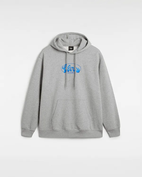 Vans - Global Line Loose Pullover Hoodie, Man, Grey, Size: XL