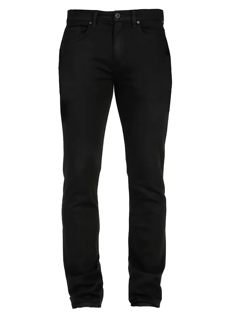 Federal Stretch Slim-Straight Jeans - Black Shadow - Size 29