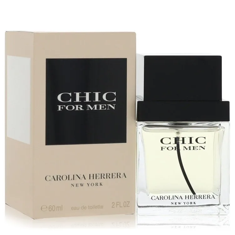 Chic Cologne by Carolina Herrera 2 oz EDT Spray for Men