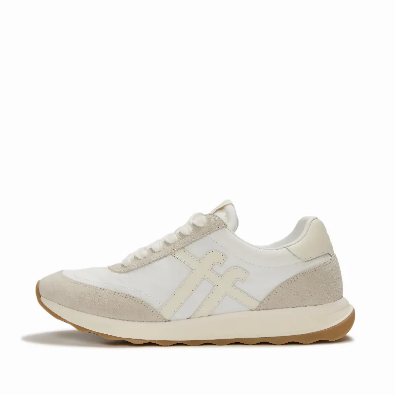 RETRO-Q FF Mens Fabric/Suede Trainers