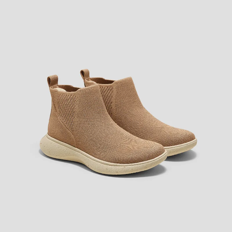 VIVAIA Round-Toe Slip-On Sneaker Boots (Urban Boots)|NUTMEG|EU 40