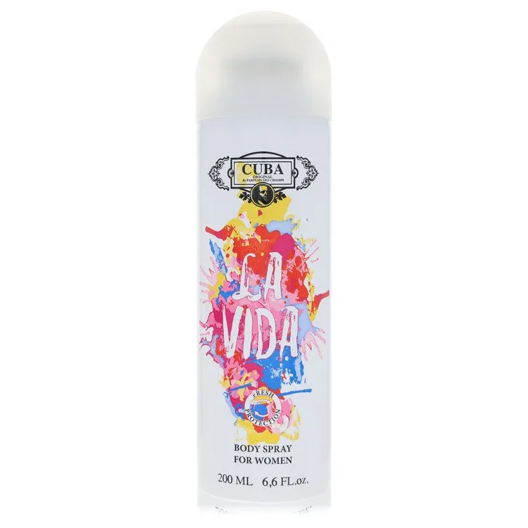 Cuba La Vida Perfume by Fragluxe 6.6 oz Body Spray for Women