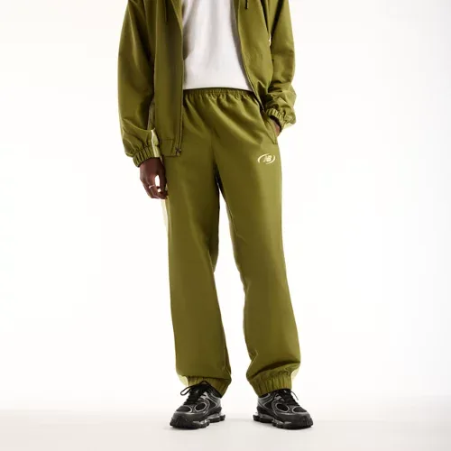 New Balance Men's Trackside Woven Pant - Green (Size M)