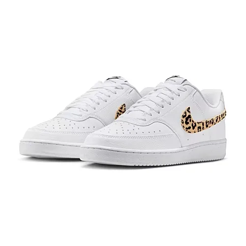 Nike Court Vision Low Premium Womens Sneakers, 8 Medium, White