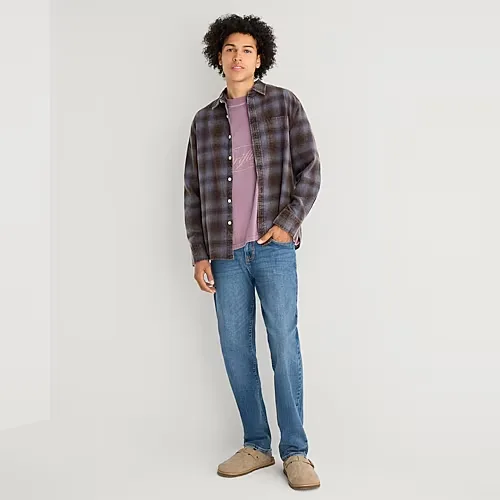 Arizona Mens Straight Leg Jean, 38 30, Blue
