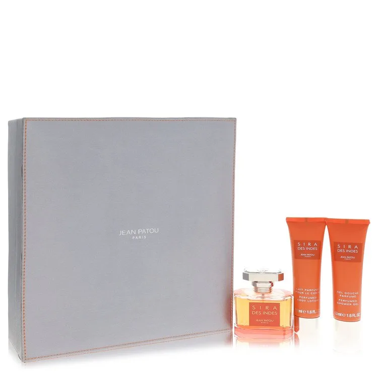 Sira Des Indes for Women, Gift Set (1.6 oz EDP Spray + 1.6 oz Body Lotion + 1.6 oz Shower Gel)