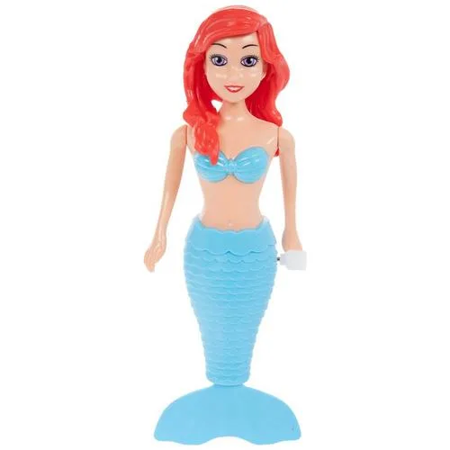 Blue Wind Up Mermaid