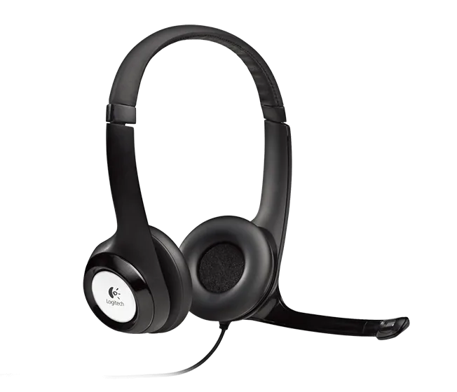 Logitech H390 USB Computer Headset With enhanced digital audio and in-line controls - Rose