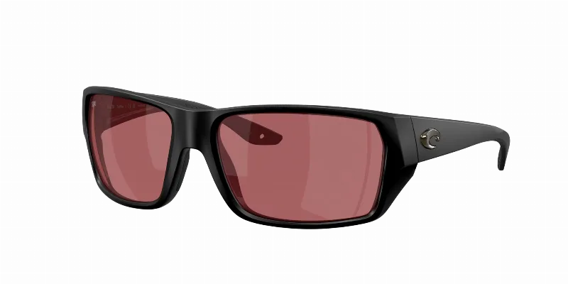 COSTA Man Sunglasses Tailfin  -  Frame color: Matte Black, Lens color: Rose