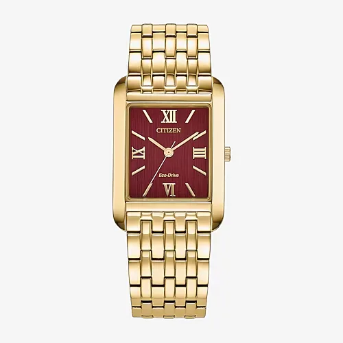 Citizen Classic Eco Mens Gold Tone Stainless Steel Bracelet Watch Bj6572-54x, One Size, Yellow