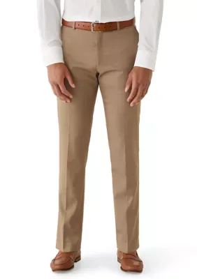 Collection by Michael Strahan Men's Solid Modern Pants, Sand, 42 x 32