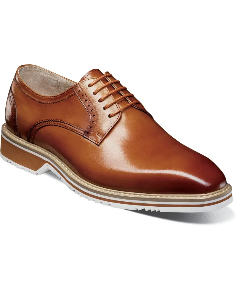 Stacy Adams Men's Barringer Plain Toe Oxford - Tan