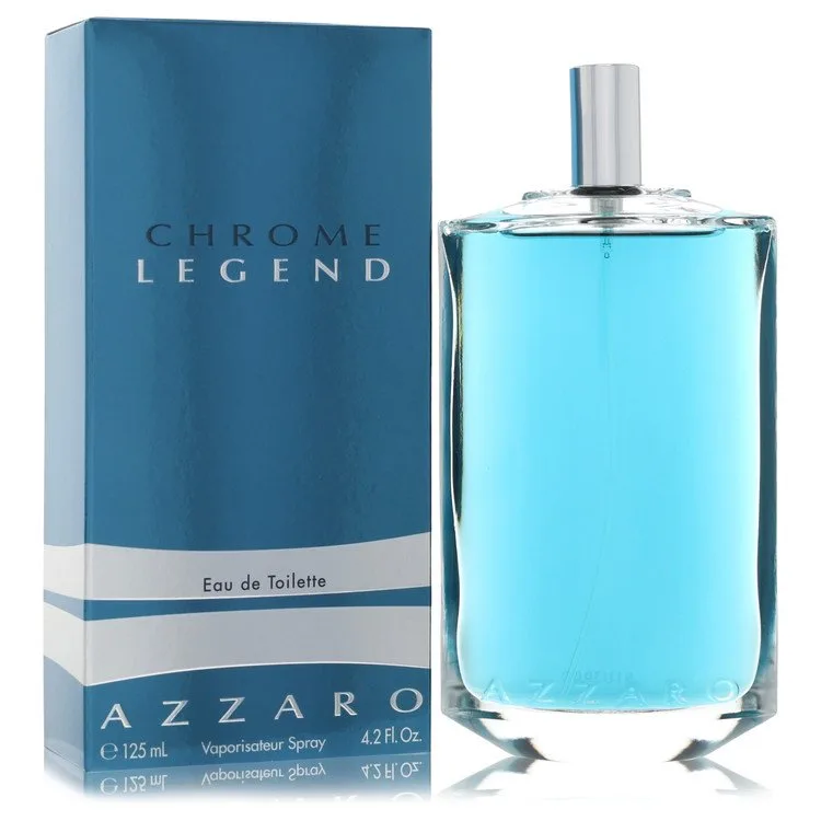 Chrome Legend Cologne by Azzaro 4.2 oz EDT Spray for Men