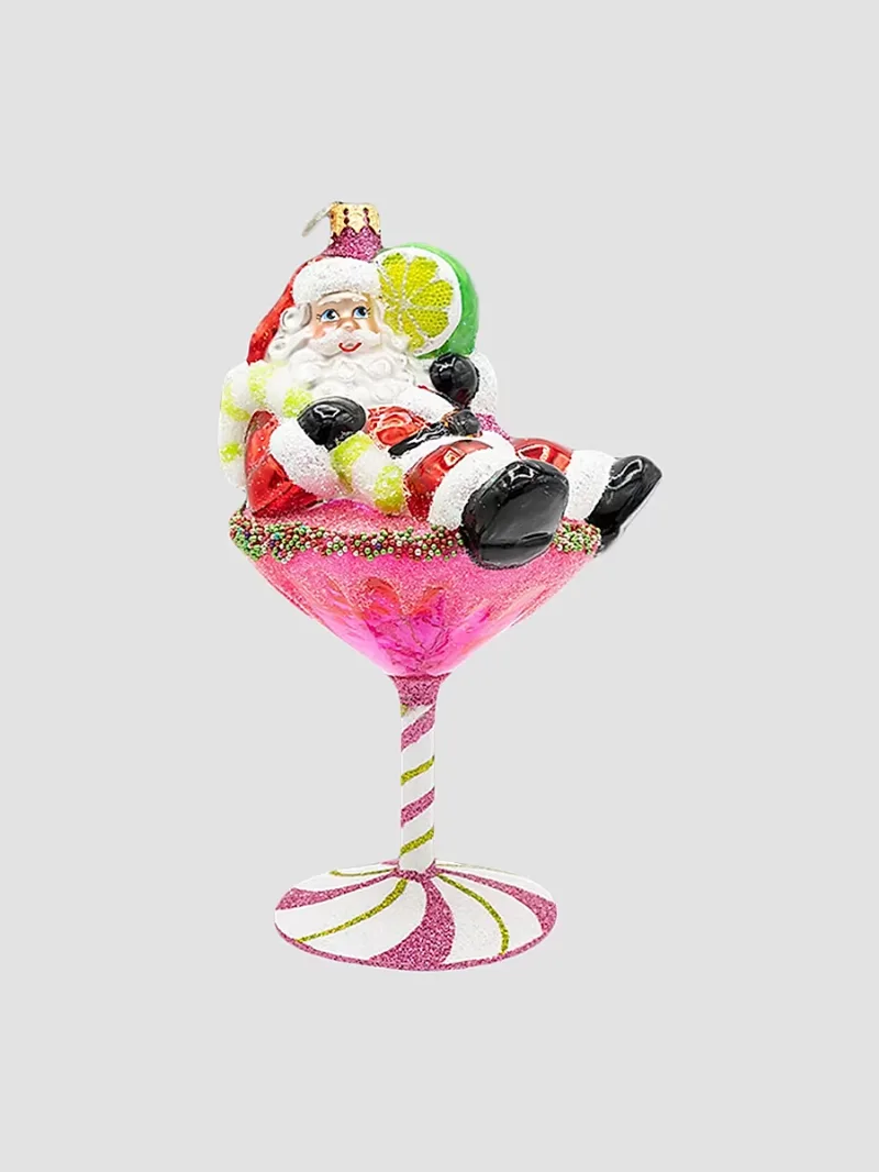 Christopher Radko Whimsical Santa Santa's Christmas Cosmo Ornament