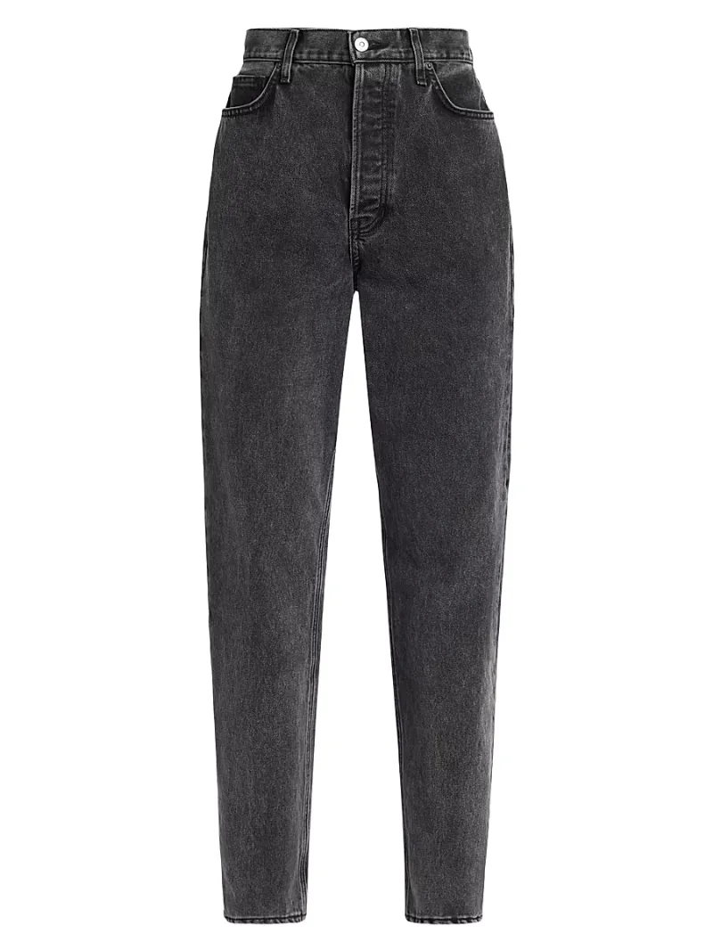 Veronica Beard Women's Daniela Straight-Leg Jeans - Stoned Washed Onyx - Size 26