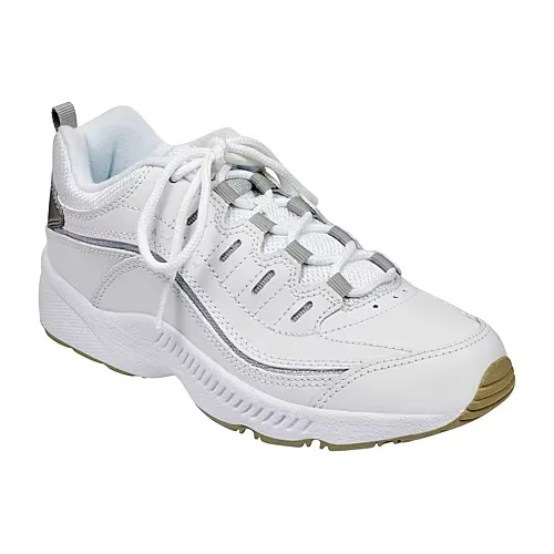 Easy Spirit Roadrun Womens Sneakers, 6 Wide, White
