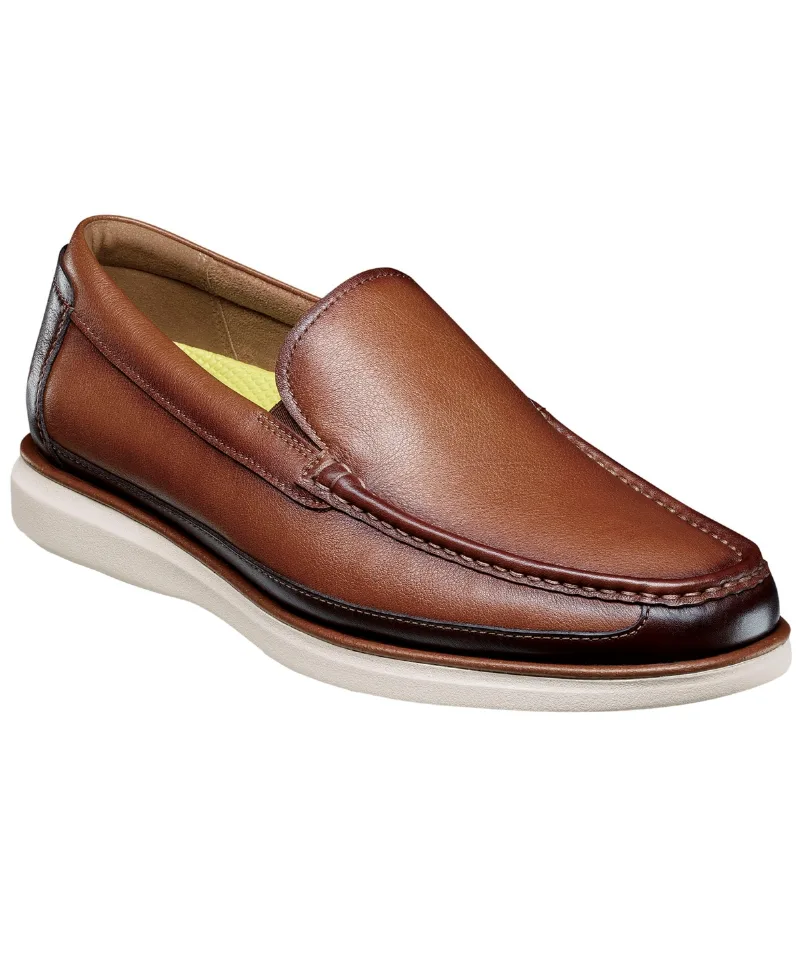 Florsheim Men's Tropics Venetian Slip-On Comfort Shoes - Cognac