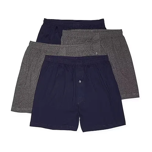 Stafford Cotton Knit Mens Boxers 305939, X-large, Blue