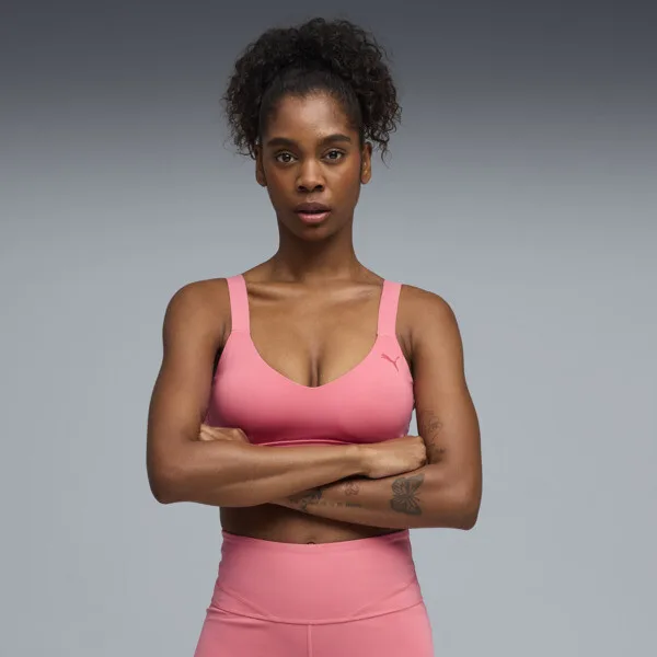 Top deportivo PUMA Shape Training para Mujer en Talle Grande Wild Rosa